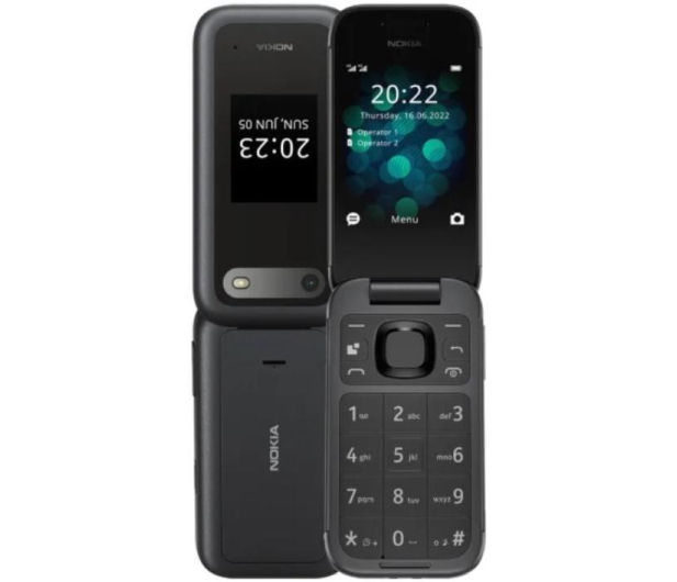 Nokia 2660 4G Flip Czarny - 1259005 - zdjęcie